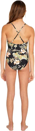 Vista 2 de Volcom Bañador de una pieza para niña for The Tide, Combo Negro