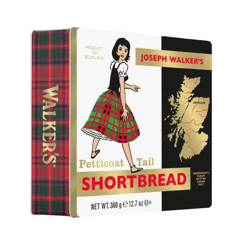 Vista 17 de Walker's Shortbread Highlanders, galletas de mantequilla pura de mantequilla, caja de 4.7 onzas (paquete de 2)