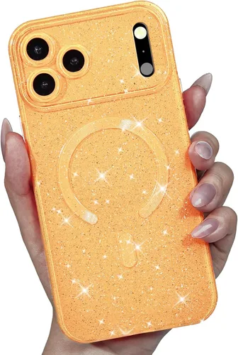 Vista 106 de LoeoeL Funda para iPhone 12 con Purpurina Compatible con Magsafe, Femenina Linda Brillante Magnética Mag Safe Bonita Funda para Teléfono