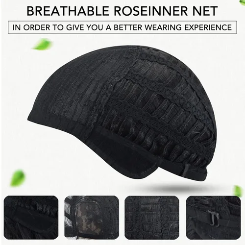 Vista 7 de AICKER Peluca ondulada corta mitad negra mitad blanca y rizada con flequillo para mujer, pelucas de anime, cosplay, Halloween, fiesta de Navidad