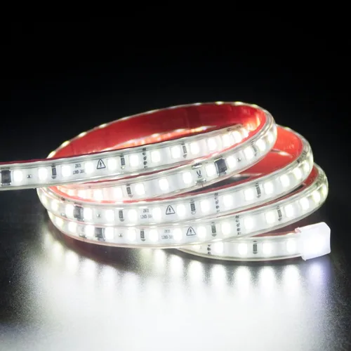Vista 15 de Tiras de Luces LED de CA 120V de 3.28 Pies Blanco Cálido con Enchufe de EE.UU. 1M Luces LED Cortables SMD 2835 de 110 Voltios Cintas de Luces LED