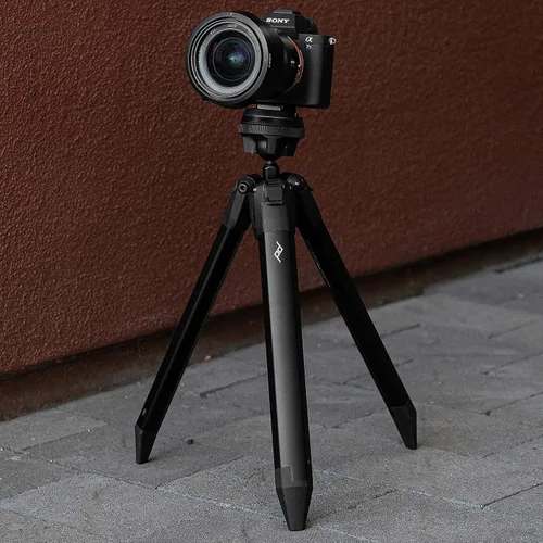Vista 4 de Peak Design Kit de conversión ultraligero de trípode de viaje, instalación rápida, reduce el peso hasta en un 45%, compatible con modelos de carbono