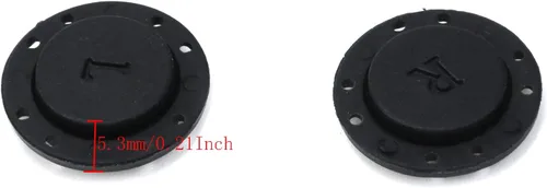 Vista 3 de 6 botones magnéticos para ropa ocultos, color negro, hebilla cortavientos de nailon para capa (0.87 pulgadas)