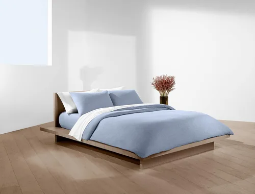 Vista 17 de Calvin Klein Home Modern Cotton Harrison - Sábana encimera de 1 pieza, tamaño King, algodón (Midnight)