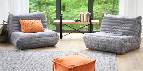 Vista 4 de Main + Mesa Eitri Banco de madera y metal, madera flotante Driftwood