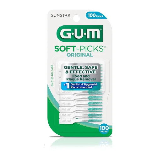 Vista 9 de GUM Soft-Picks - Púas interdentales originales, 100