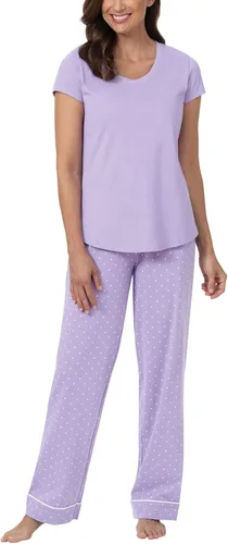 Vista 11 de PajamaGram Pijamas para mujer - Conjuntos de pijamas para mujer, estilo túnica Aguamarina