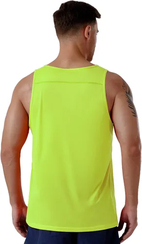 Vista 2 de CQC Camisetas sin mangas para hombre, gimnasio, entrenamiento, correr, secado rápido, camiseta sin mangas para playa, natación, muscular, atlética
