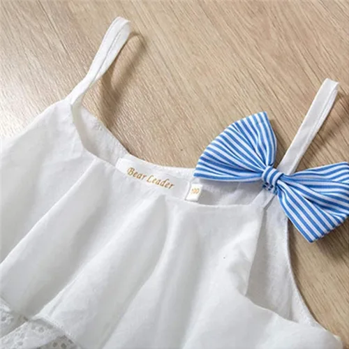 Vista 3 de Hipea Ropa de verano para bebés y niñas pequeñas, con volantes, camisola de lunares y pantalones cortos casuales, ropa para niñas recién nacidas