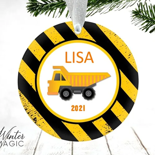 Vista 15 de Adorno para árbol de Navidad de mariposa, regalo personalizado