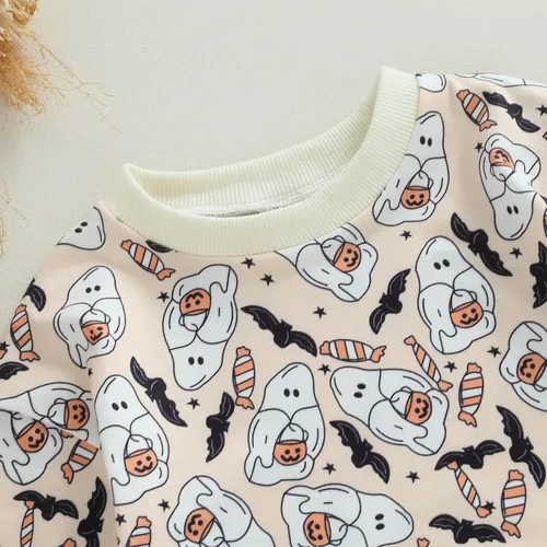 Vista 5 de Ropa de Pascua para bebé recién nacida, con bordado de conejo, sudadera con burbujas, traje de bebé niña