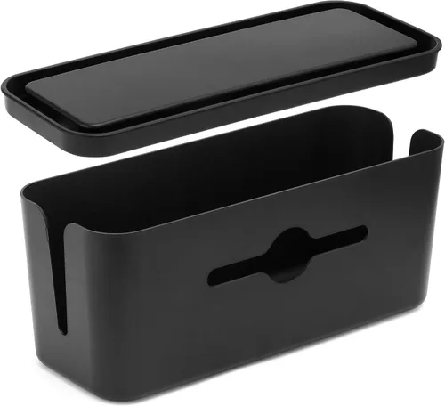 Vista 9 de Bates - Caja de organización de cables, mediana, caja organizadora de cables, caja organizadora de cables, organizador de cajas de cables, caja