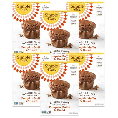 Vista 9 de Simple Mills Mezcla de Harina para Magdalenas y Pan de Manzana con Canela, 9 onzas
