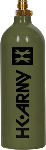 Vista 11 de HK Army 20oz Aluminum CO2 Tank - High Pressure Compressed Air System for Paintball & Airsoft Gear