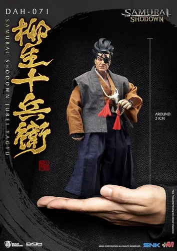 Vista 10 de Beast Kingdom Samurai Shodown: Jubei Yagyu DAH-071 - Figura de acción dinámica de 8 cciones, multicolor