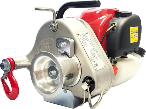 Vista 11 de Portable Winch PCW3000-Li-A Cabrestante de Cabestrante Accionado por Batería con Accesorios - Cabrestante de Capacidad de Tracción de 2,200 libras