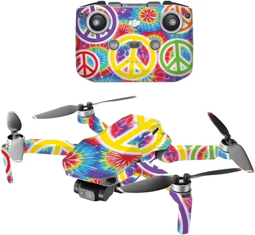Vista 16 de MightySkins - Compatible con DJI Mini 2 Dron portátil - Humo brillante Funda protectora de vinilo duradera y única Fácil de aplicar, quitar