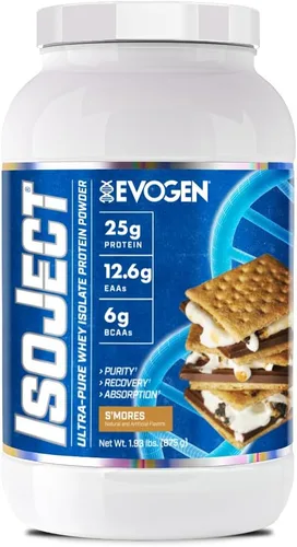 Vista 6 de Evogen Isoject - Aislado de proteína de suero Proteína de suero en polvo ultra pura con enzimas encendedoras, BCA y EAA Absorción y recuperación
