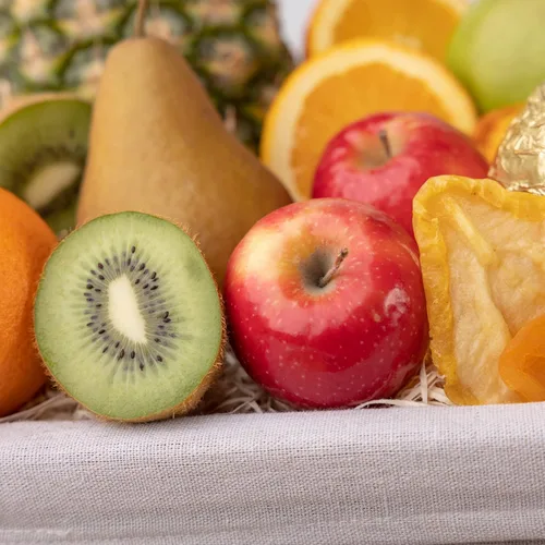 Vista 4 de The Fruit Company Simply - Cesta de frutas, regalos para mujeres y hombres, cesta de frutas frescas para cumpleaños, aniversarios, promociones