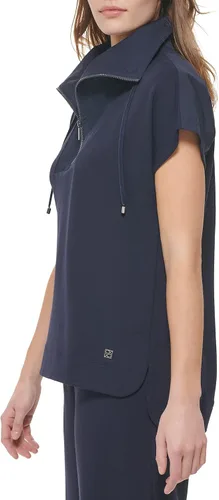 Vista 3 de Calvin Klein Pijama de rizo francés pequeño con cremallera para mujer