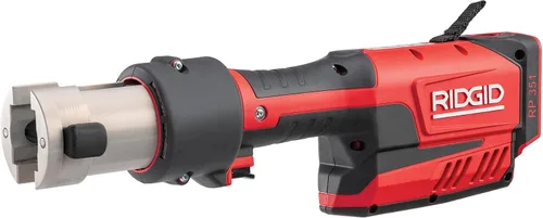 Vista 12 de RIDGID 67193 Modelo RP 351 Kit de herramienta de prensa ProPress estándar con cable con herramienta de prensa ProPress con cable, mandíbulas