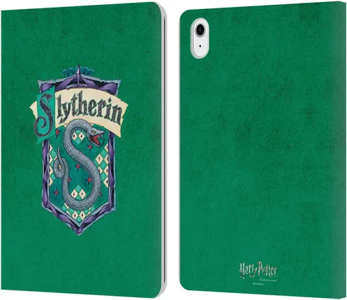 Vista 11 de Head Case Designs Funda de piel con licencia oficial de Harry Potter Gryffindor Parchment Sorcerer's Stone I, tipo cartera compatible con Apple iPad
