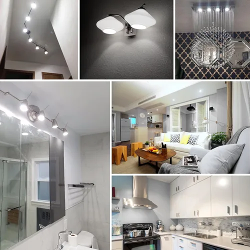 Vista 7 de ALIDE Bombillas LED GU10 regulables 5000K luz diurna blanca, bombilla de 2 Blanco luz diurna