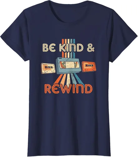 Vista 34 de Be Kind & Rewind - Camiseta vintage de los años 90 Negro