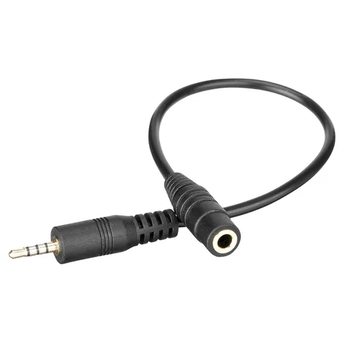 Vista 7 de Saramonic SR-25C35 Cable adaptador de micrófono hembra de 0.138 in a 0.098 in macho para cámaras Fuji con entrada de 0.098 in