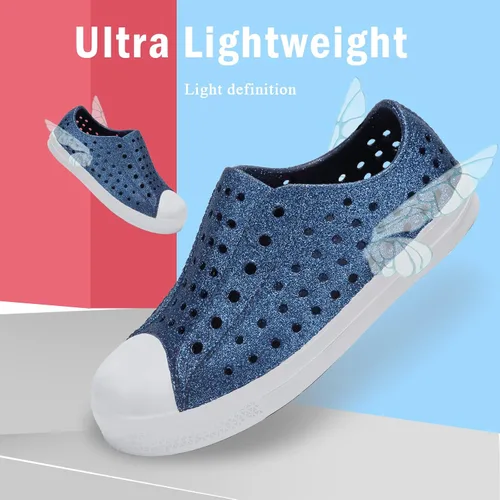 Vista 43 de Seannel - zapatos para el agua, para niño, fáciles de poner, sandalias transpirables y ligeras, para interior y exterior