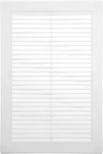 Vista 10 de Vent Systems 3 x 3 pulgadas (dimensiones de apertura) - Cubierta de ventilación de plástico blanco Soffit - Rejilla de ventilación cuadrada plana