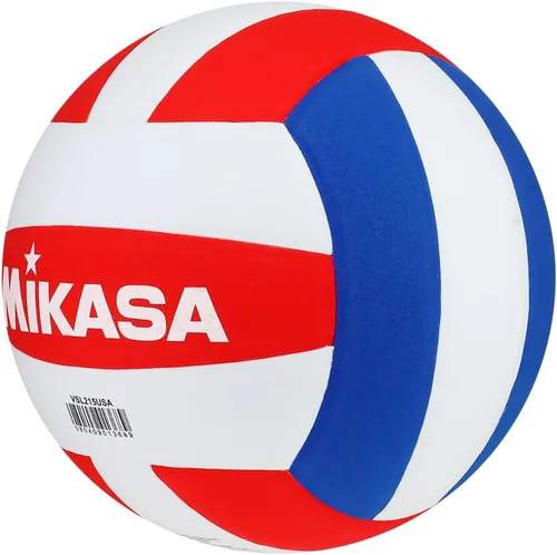 Vista 6 de Mikasa Voleibol de clase competitiva (rojo/blanco/azul)