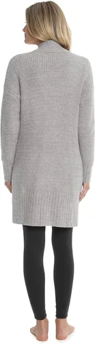 Vista 6 de Barefoot Dreams CozyChic Lite - Suéter largo de fin de semana Cardi, manga larga
