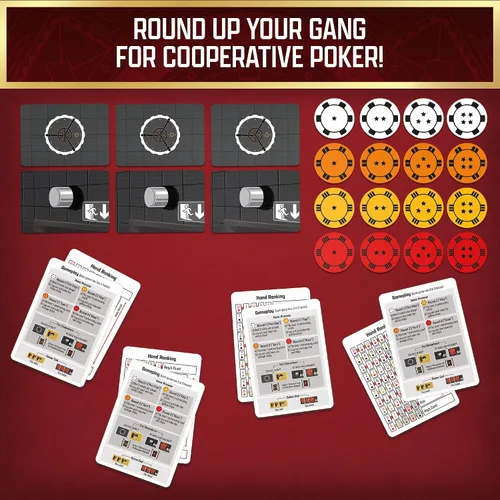 Vista 2 de Thames & Kosmos: The Gang - Juego de cartas de póquer cooperativo