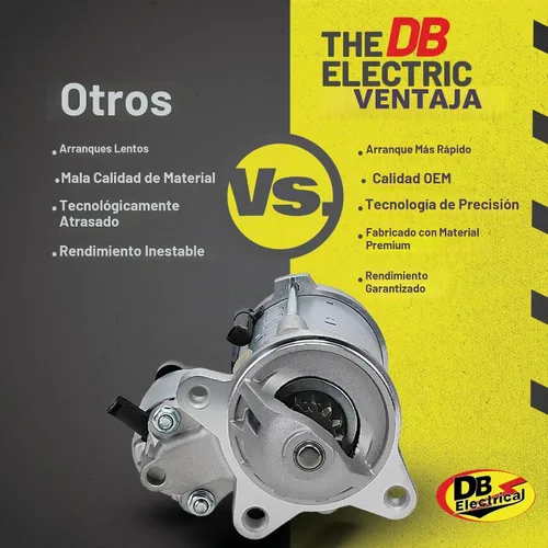Vista 5 de DB Electrical 410-52472 Arrancador compatible con/repuesto para Ford F150 2014-2017 Pmgr, 12 voltios, CW, 12 dientes Dl3T-11000-AA, BA