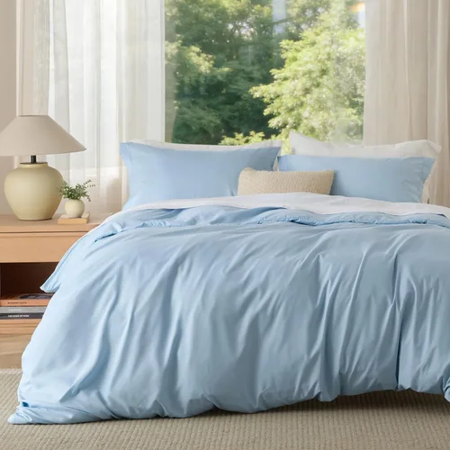 Vista 51 de Bedsure - Juego de funda de edredón tamaño individual/individual XL - Juego de ropa de cama suave de microfibra cepillada doble para niños