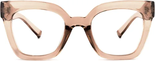 Vista 73 de Zeelool Gafas de luz azul para mujer de moda de tira cuadrada de moda gafas de computadora gafas antifatiga ocular Malcolm JGA000269-22B