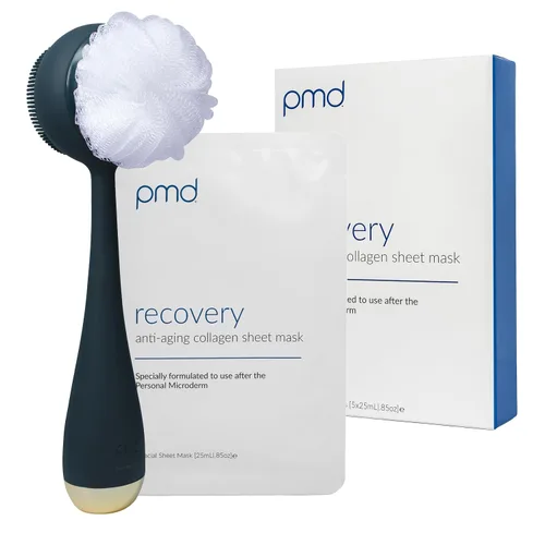 Vista 11 de PMD Beauty Clean Body - Elecrtic Smart Cleansing Device with Silicone Brush & Three Interchangeable Attachments to Cleanse, Exfoliate, & Massage Body