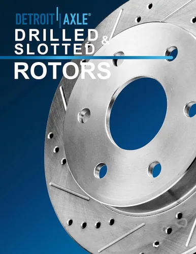 Vista 45 de Detroit Axle - Rotores de freno delantero para 04-13 Mazda 3 Rotores de frenos de disco 06-15 Mazda 5 Reemplazo: Rotor regular delantero de 11.81