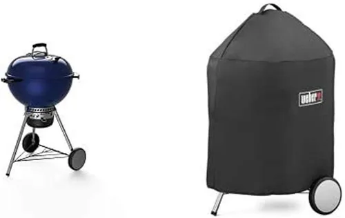 Vista 5 de Weber Master-Touch, negro con cubierta
