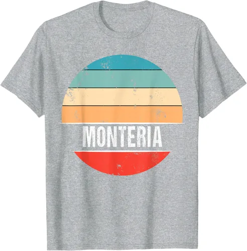 Vista 6 de Camiseta Montería Colombia City Trip, Negro