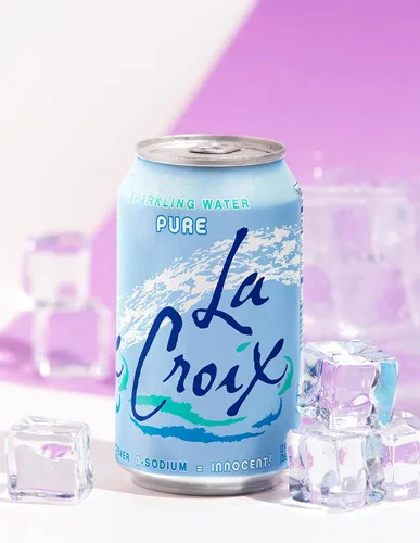 Vista 5 de Agua con gas La Croix, pura, lata de 12 onzas (pack de 8)