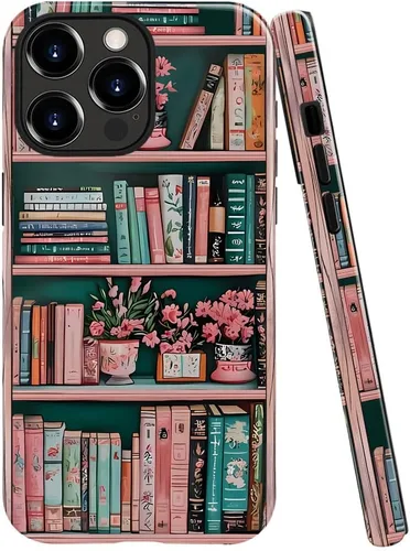 Vista 17 de Funda TnXee Compatible con iPhone 11, Funda Híbrida de 2 Capas de Prevención de Caídas con Arte Floral Colorido para Niñas y Niños