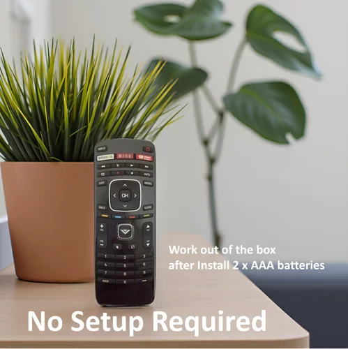 Vista 4 de Reemplazo de control remoto universal para todos los televisores inteligentes VIZIO, no necesita configuración