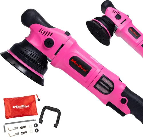 Vista 13 de Maxshine MB15 Pro Pulidora Sin Escobillas DA Lanzamiento de 15mm, Placa de 5”, Motor de 1200W, 6 Velocidades, Rosca de 5/16”-24 Herramienta