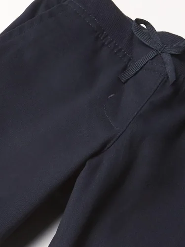 Vista 2 de Nautica Bermudas de uniforme escolar para niña, ajuste elástico, bolsillos funcionales