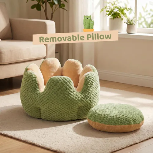 Vista 4 de CWV Lindas camas para gatos, camas para gatitos, camas suaves para perros pequeños, camas lavables para mascotas para cachorros y gatitos