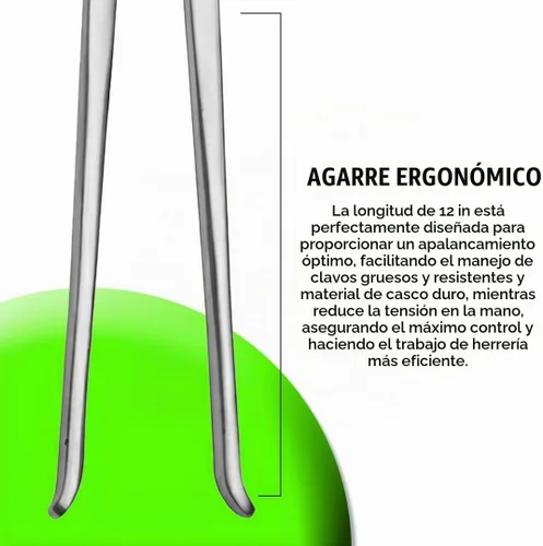Vista 4 de Equinez Tools Pinza de mandíbula curvada de pezuñas: herramienta profesional para eliminación de uñas de pezuñas, recorte, alicates de acero