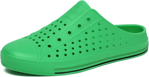 Vista 14 de SAGUARO Zuecos de jardín para hombre y mujer, zapatos casuales unisex de secado rápido, sandalias de verano antideslizantes para playa