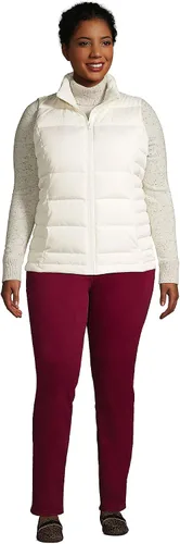 Vista 4 de Lands' End - Campera acolchada, Chaleco ligero con relleno para mujer, ropa de abrigo.